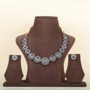 Silver Blossom Choker