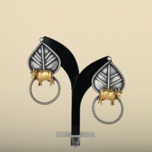 The Cow Leaf Jhumkas