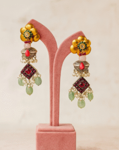 Regal Blossom Jhumkas