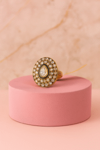 Golden Halo Ring