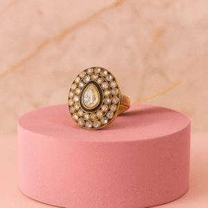 Golden Halo Ring
