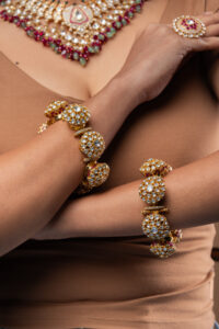 Royal Polki Dome Bangle