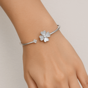 The Four-Leaf Aura Bangle