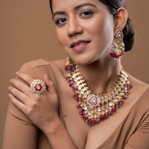Mughal Radiance Polki Necklace