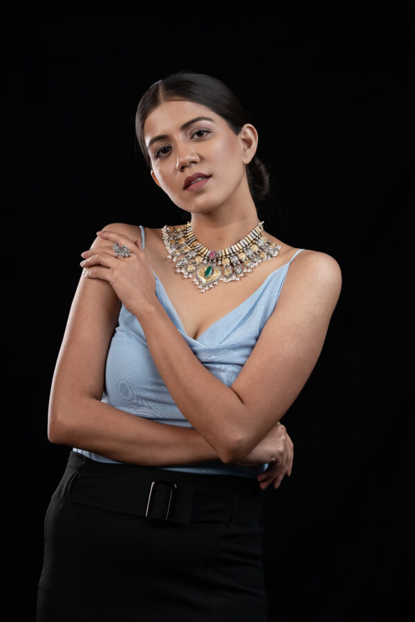 Regal Goddess Temple Necklace - Image 4