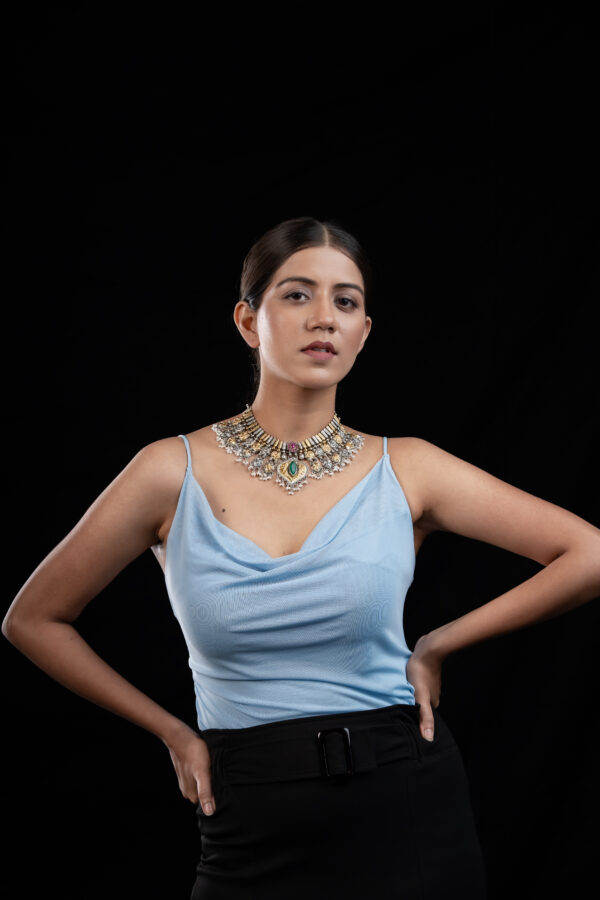 Regal Goddess Temple Necklace - Image 3