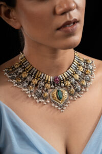 Regal Goddess Temple Necklace