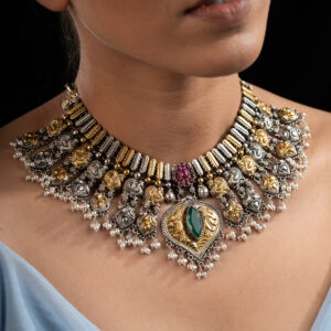 Regal Goddess Temple Necklace