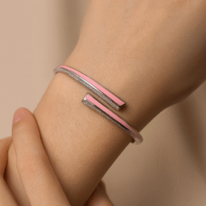 The Pink Edge Bangle